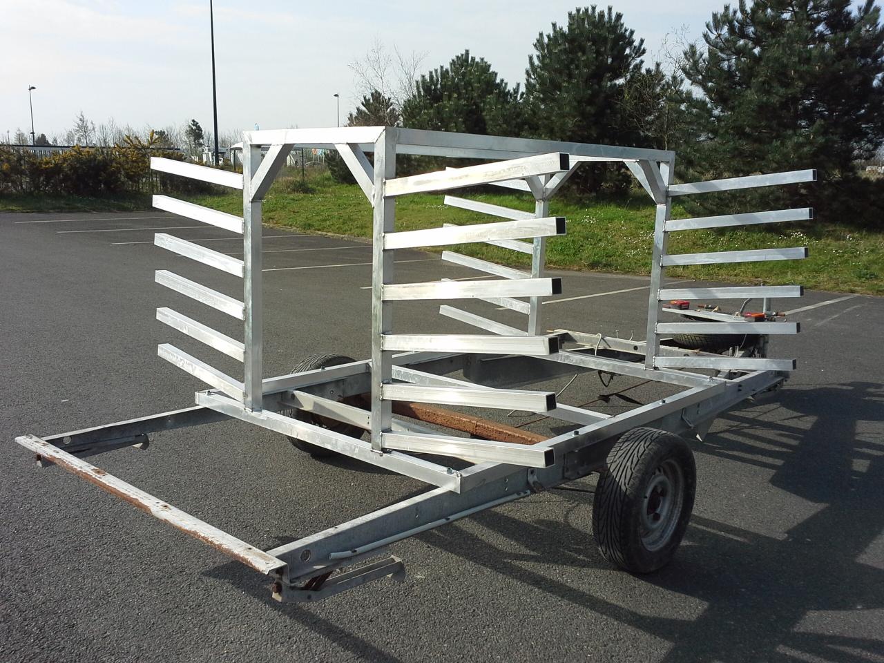 Porte barre alu