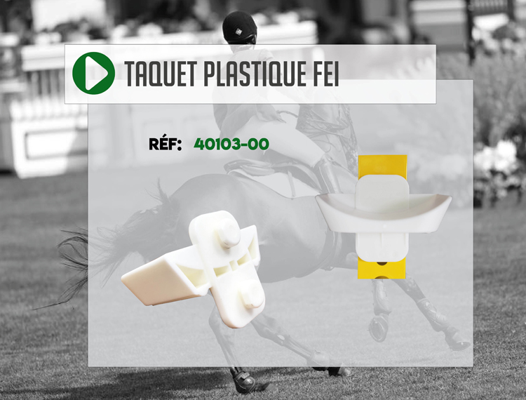 Taquet plastique